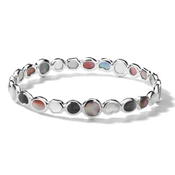 All-Over Stone Bangle Bracelet