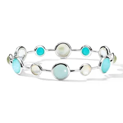 Alternating 12-Stone Bangle
