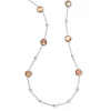 Ball & Stone Station Necklace