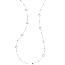 Ball & Stone Station Necklace