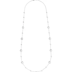 Ball & Stone Station Necklace
