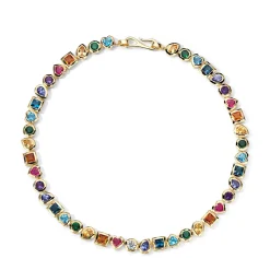 Caramella Rainbow Stone Necklace