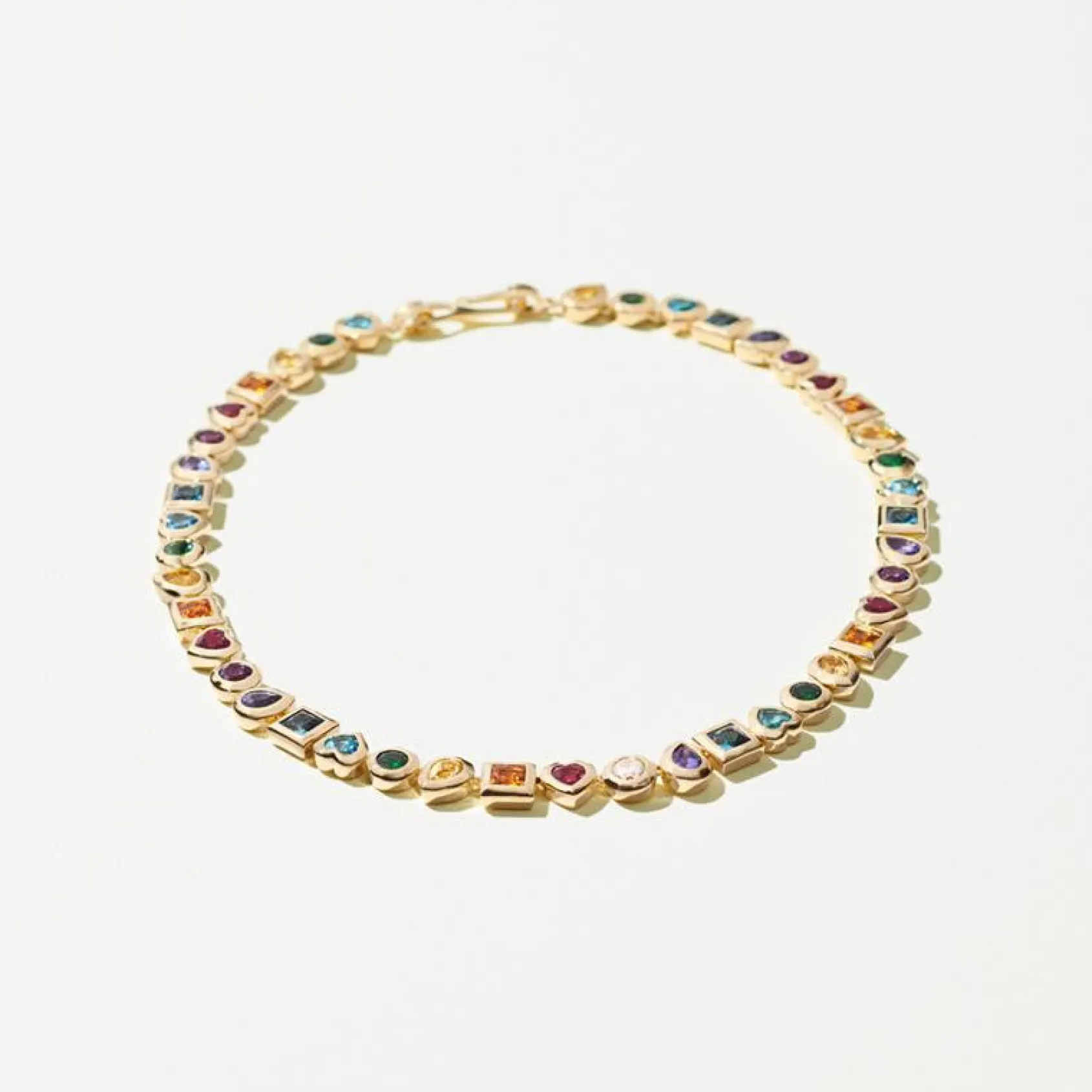 Caramella Rainbow Stone Necklace