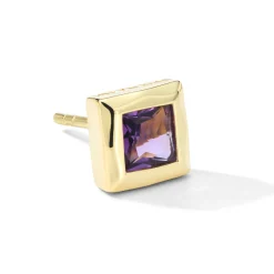 Caramella Single Square Stud Earring