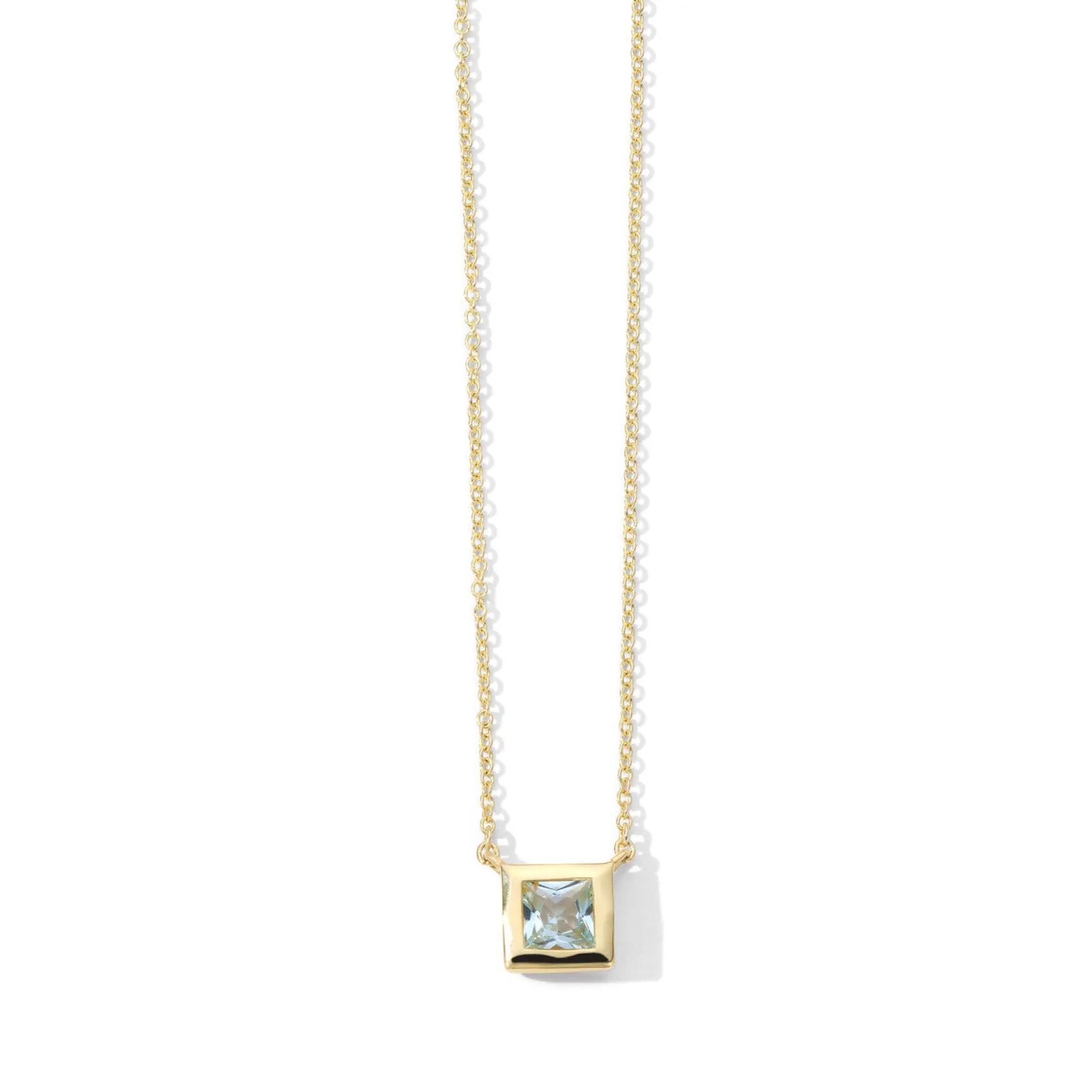 Caramella Square Pendant Necklace