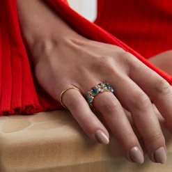 Cluster Band Ring