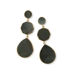 Crazy 8's 3-Stone Drop Earrings