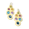 Crinkle Cascade Earrings