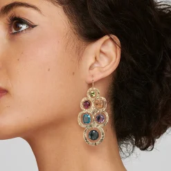 Crinkle Cascade Earrings