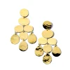 Crinkle Chandelier Earrings