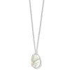 Cushion-Cut Pendant Necklace 16-18"