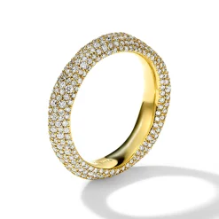 Full Pavé Squiggle Band Ring (1.72ctw)