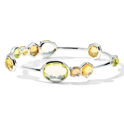Gelato 10-Stone Bangle Bracelet