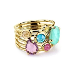 Gelato 6-Stone Cluster Ring