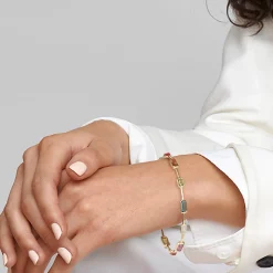Gelato Thin-Stone Bangle Bracelet