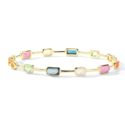 Gelato Thin-Stone Bangle Bracelet