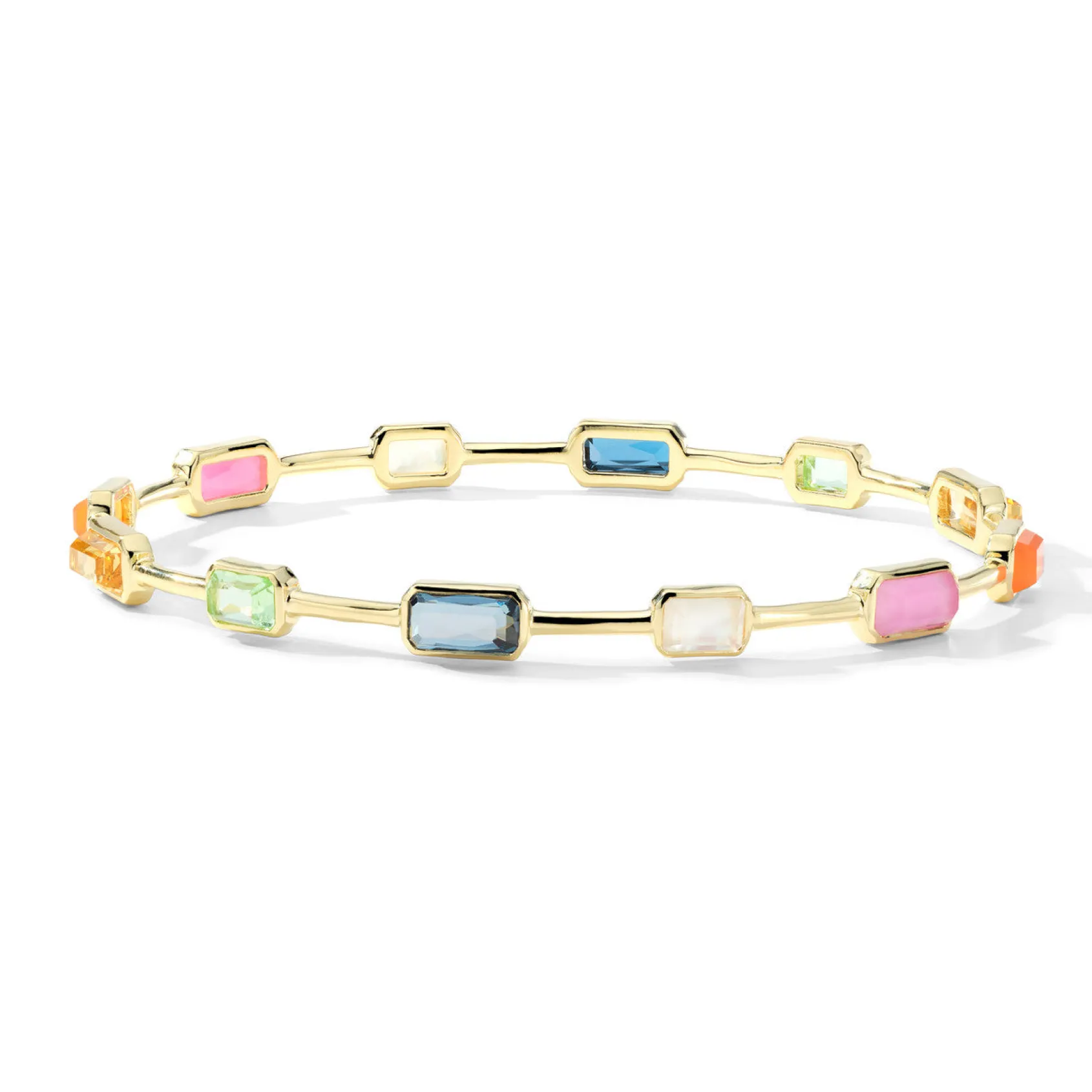 Gelato Thin-Stone Bangle Bracelet