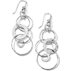Hammered Jet Set Earrings