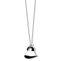 Heart Pendant Necklace 30"