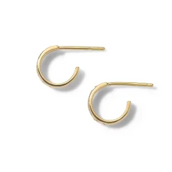 Huggie Diamond Hoop Earrings (.17ctw)