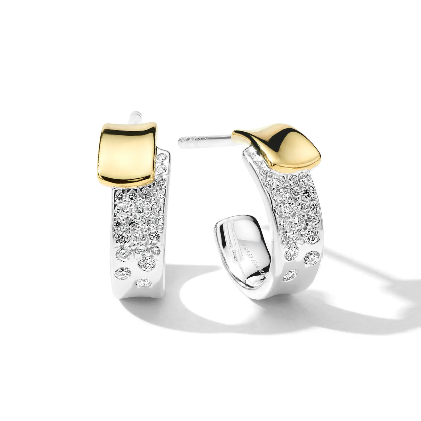Juliet Huggie Hoop Earrings (.20ctw)