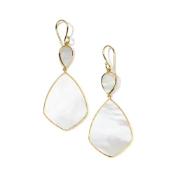 Large Snowman Drop Earrings