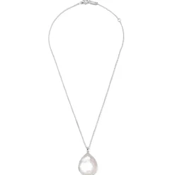 Large Teardrop Pendant Necklace