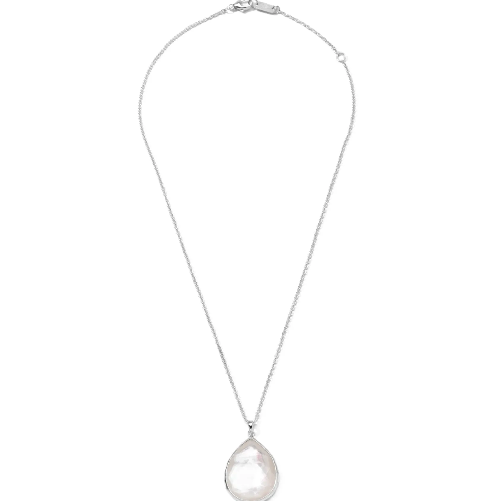Large Teardrop Pendant Necklace