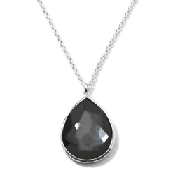 Large Teardrop Pendant Necklace