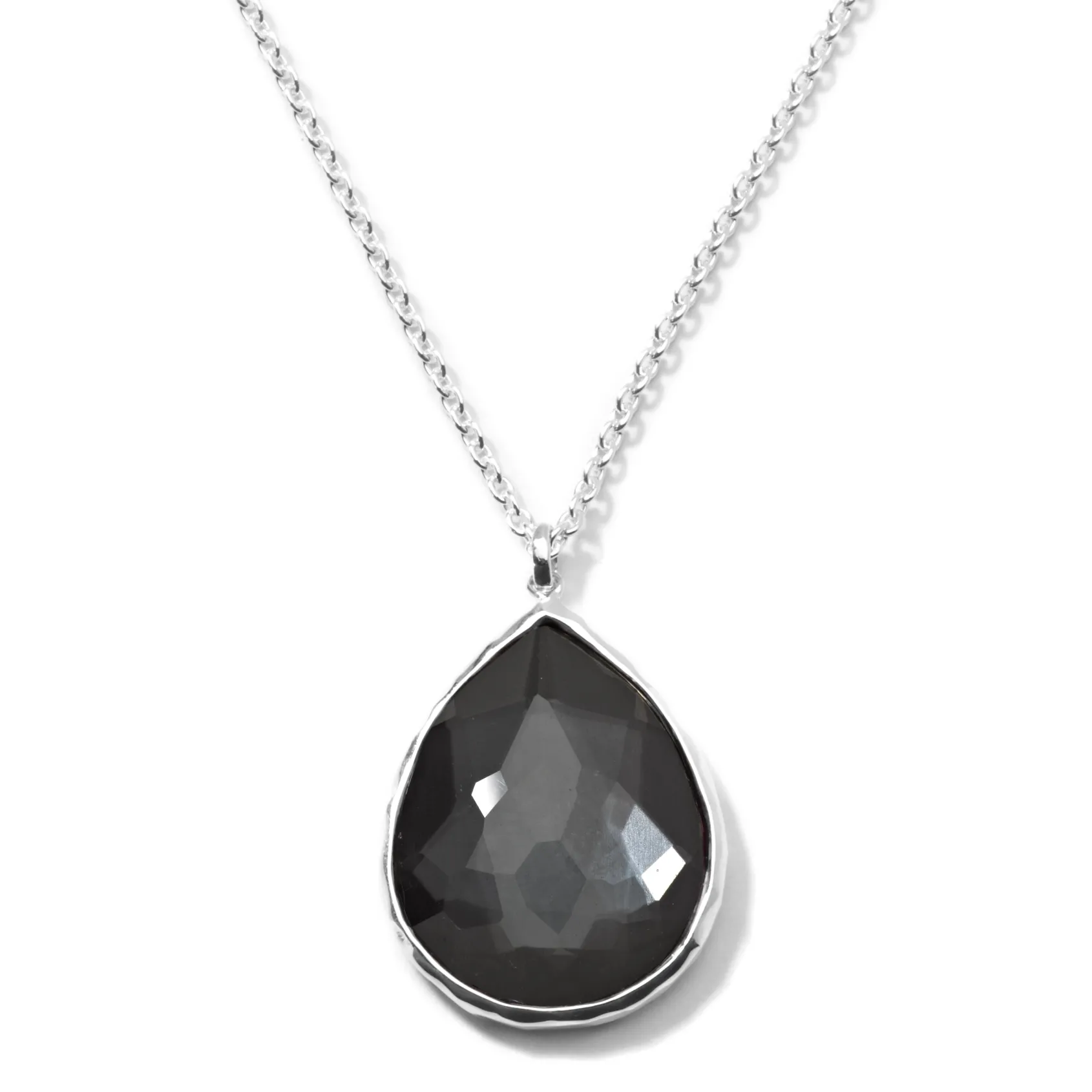 Large Teardrop Pendant Necklace