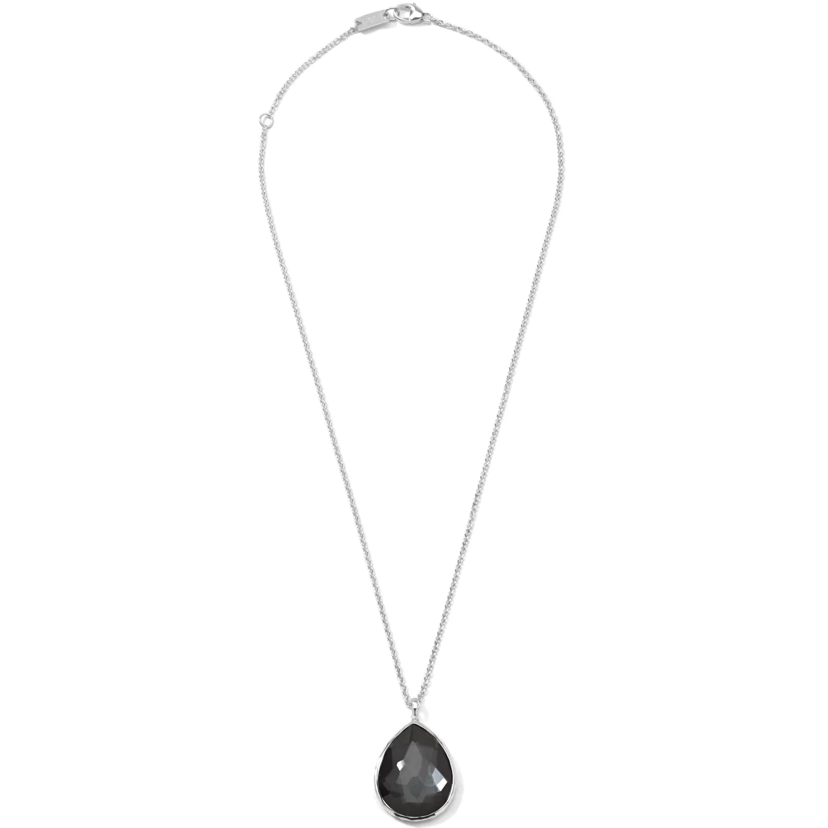 Large Teardrop Pendant Necklace