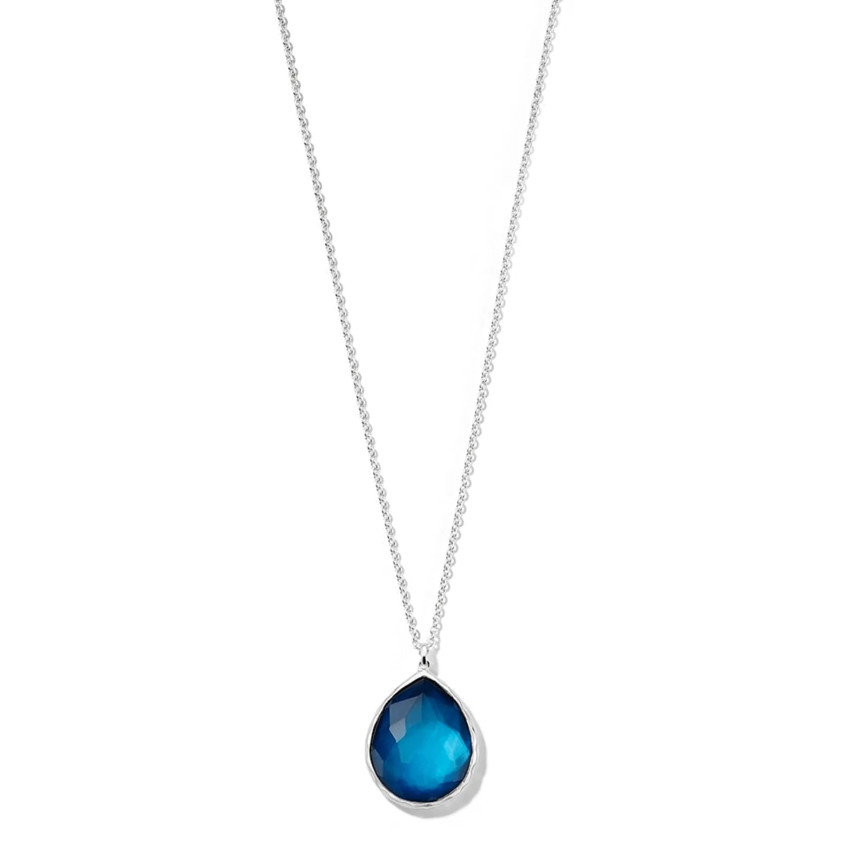 Large Teardrop Pendant Necklace