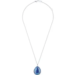 Large Teardrop Pendant Necklace