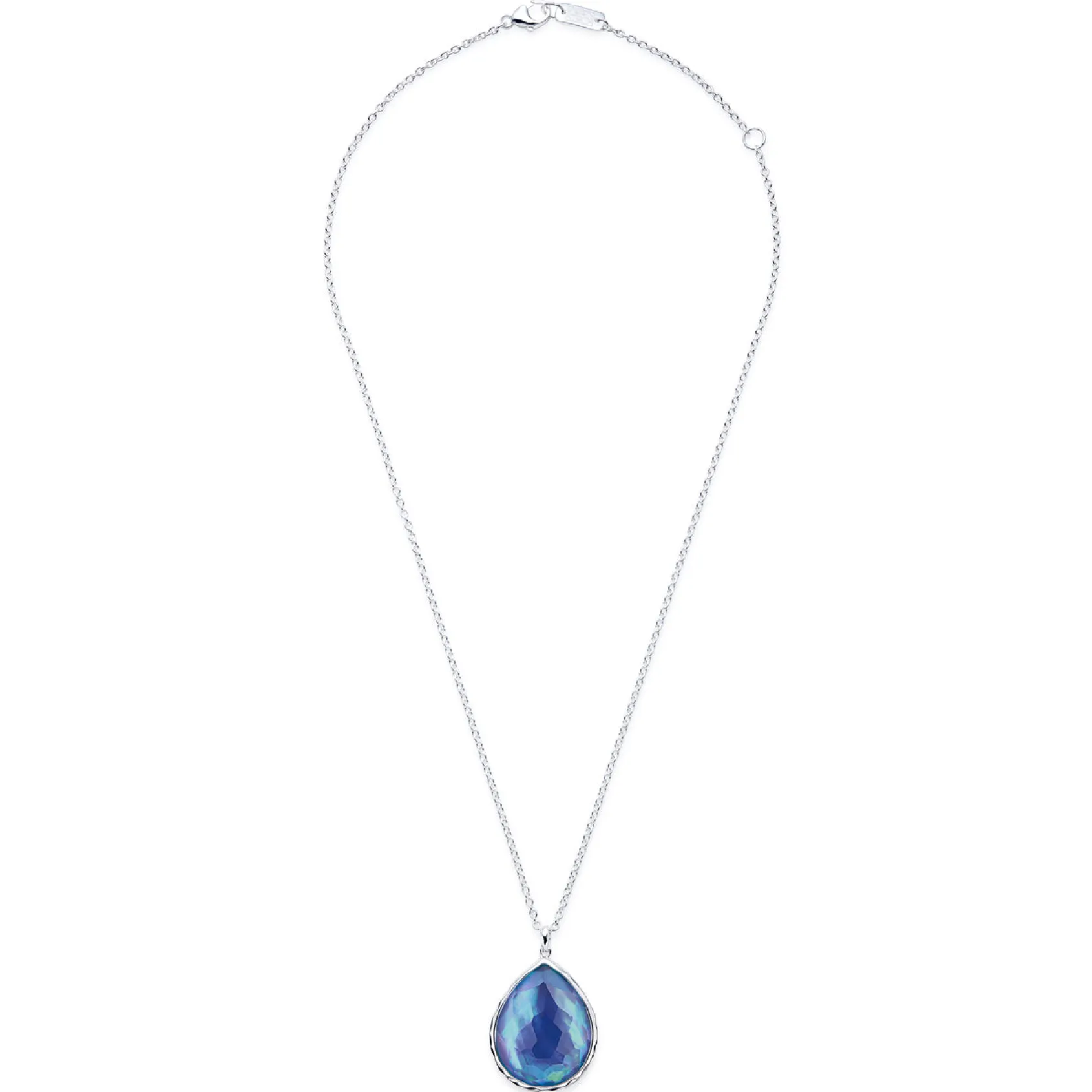 Large Teardrop Pendant Necklace