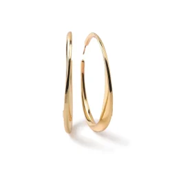 Large Twisted Hoop Earrings
