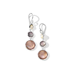 Lollitini 3-Stone Drop Earrings