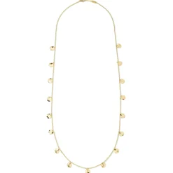 Long Paillette Layering Necklace