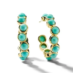 Medium Bubble Hoop Earrings