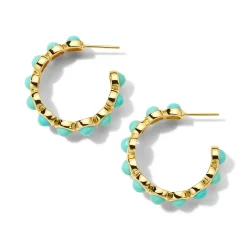 Medium Bubble Hoop Earrings
