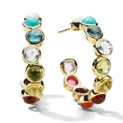 Medium Bubble Hoop Earrings