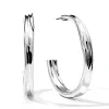 Medium Crush Hoop Earrings