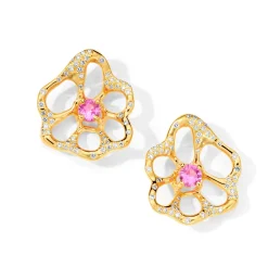 Medium Flora Stud Earrings
