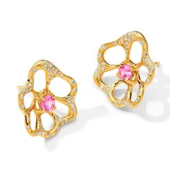 Medium Flora Stud Earrings