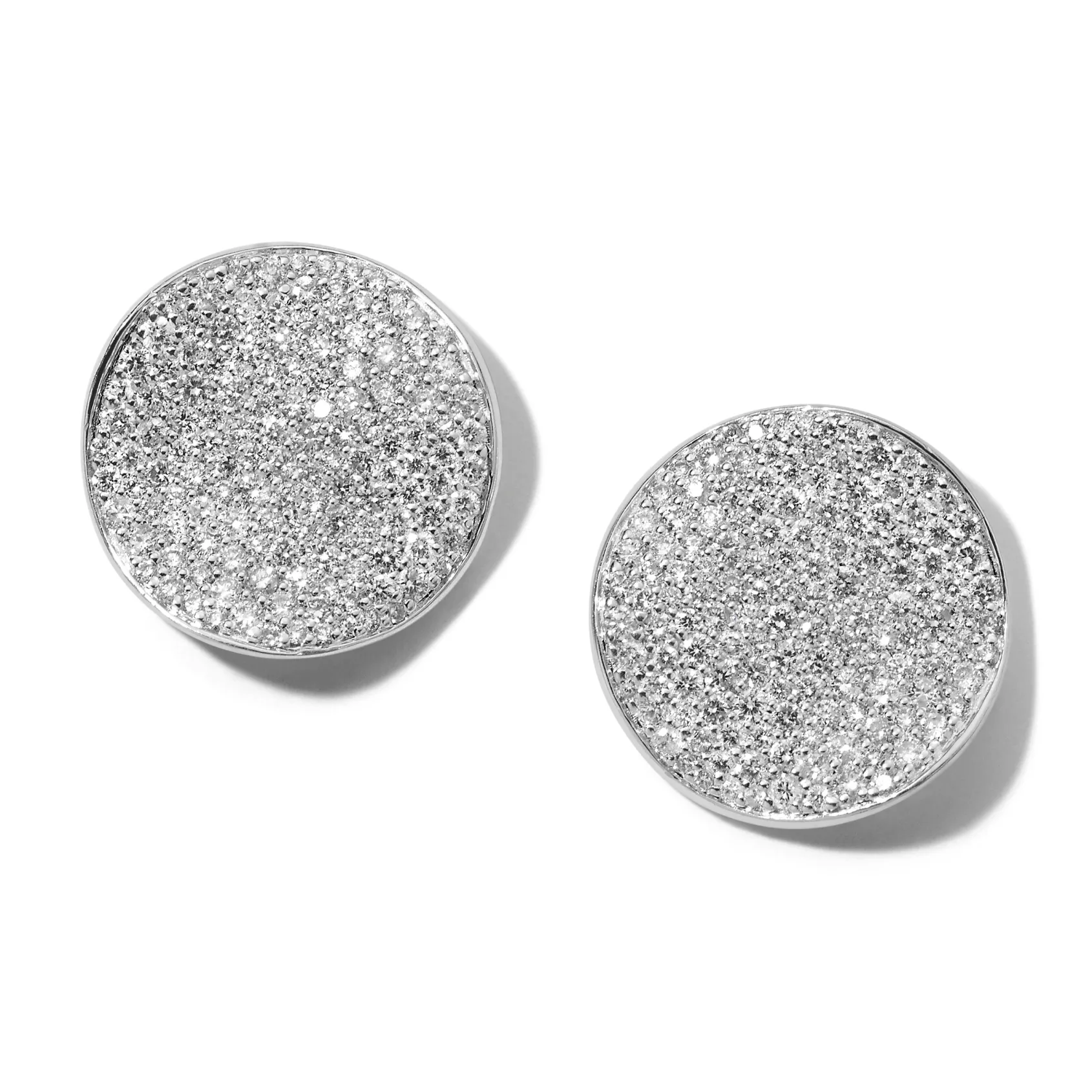 Medium Flower Diamonds Stud Earrings (1.26ctw)