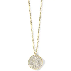 Medium Flower Pendant Necklace 16-18"