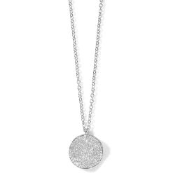 Medium Flower Pendant Necklace 16-18