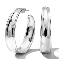 Medium Goddess Hoop Earrings