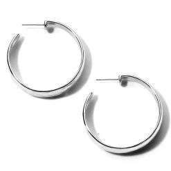 Medium Goddess Hoop Earrings