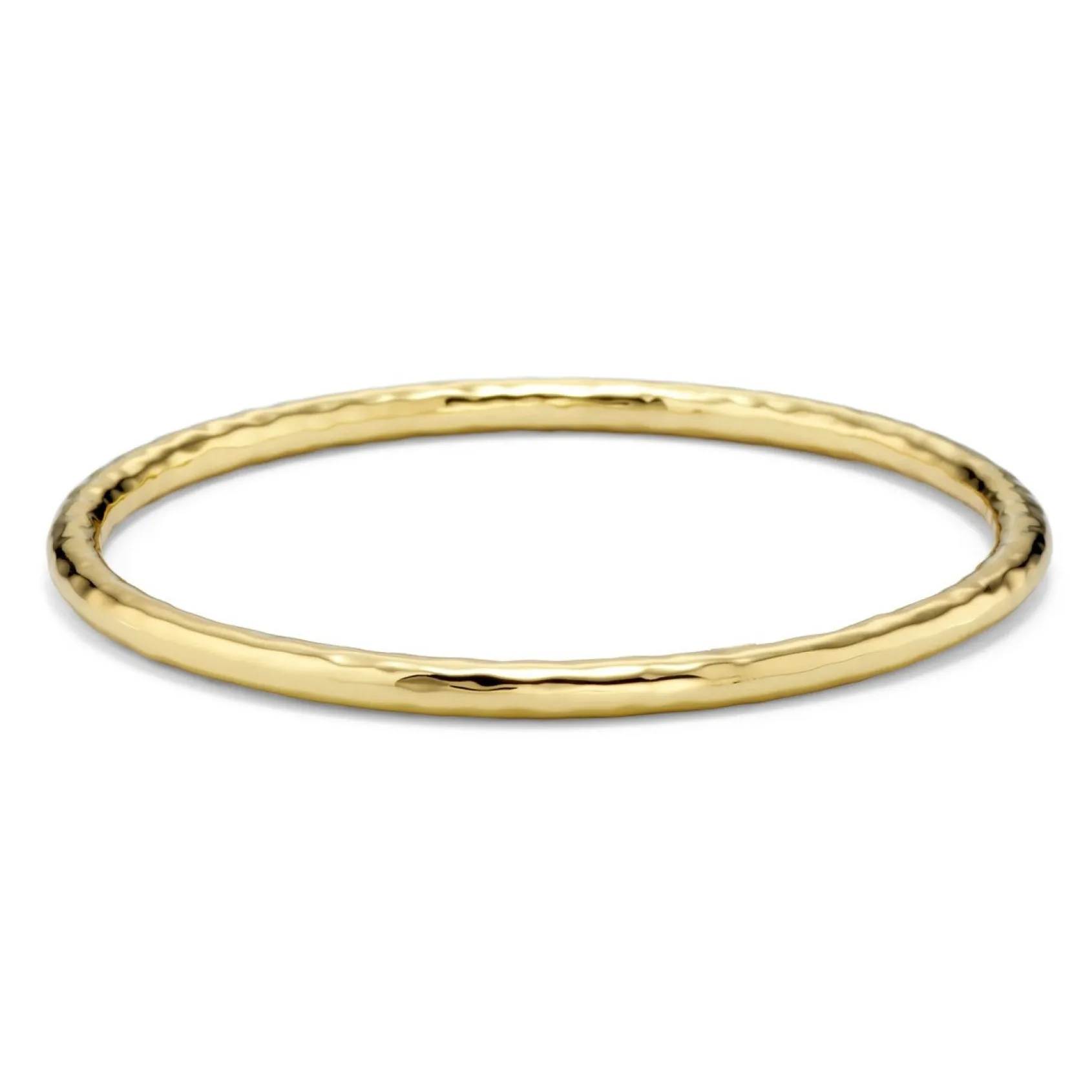 Medium Hammered Bangle