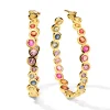Medium Starlet Hoop Earrings